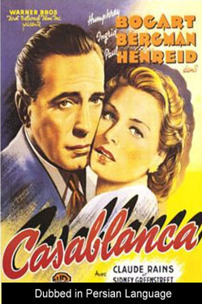 Iranian Movies on Casablanca In Persian Language  Dvd